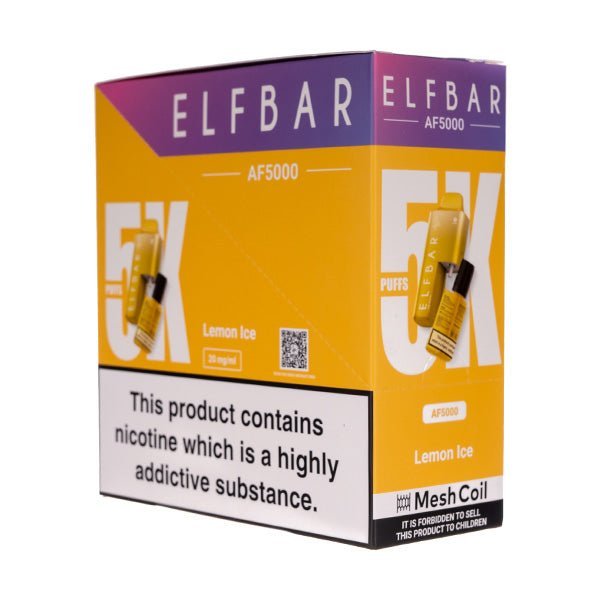 BUY 1 GET 1 FREE | Elf Bar AF5000 Disposable Vape [Pack of 5]VAPE INDIA - Vape India