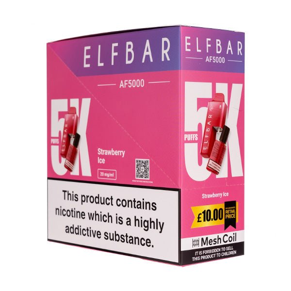 BUY 1 GET 1 FREE | Elf Bar AF5000 Disposable Vape [Pack of 5]VAPE INDIA - Vape India