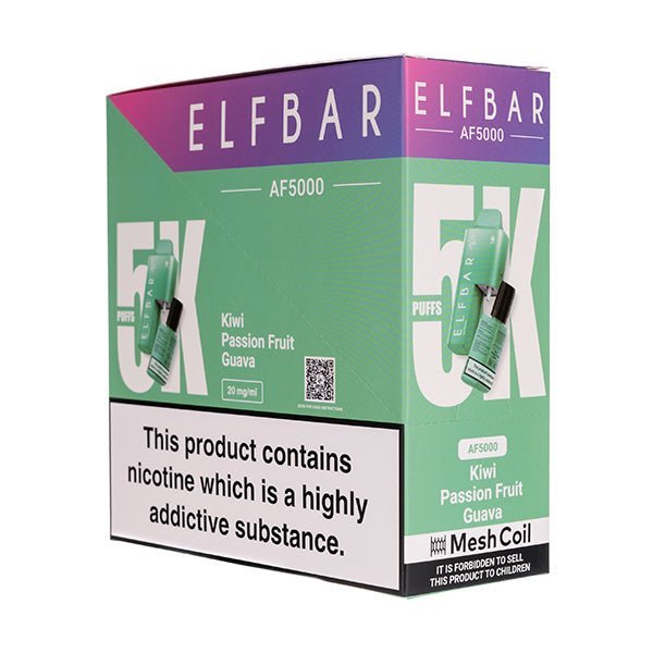 BUY 1 GET 1 FREE | Elf Bar AF5000 Disposable Vape [Pack of 5]VAPE INDIA - Vape India