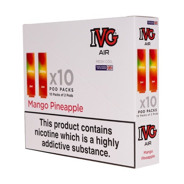 BUY 1 GET 1 FREE | IVG Air 4 in 1 Prefilled Pods [Box of 10]VAPE INDIA - Vape India