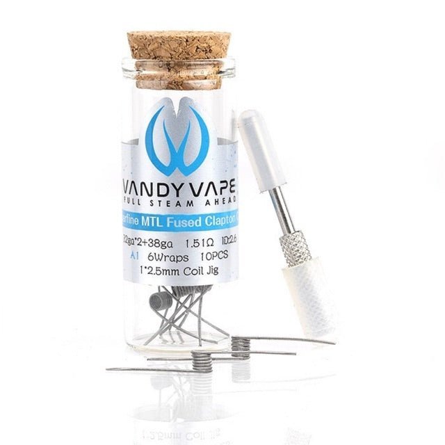 BUY 1 GET 1 FREE | Vandy Vape MTL Fused Clapton NI80 Premade Coils | Vape India - Vape India