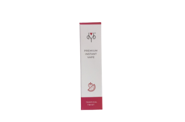 BUY 1 GET 1 FREE | Iced Strawberry - DYB Bar Disposable Vape | THE HARBAL STORE